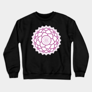 Sacred Geometry Yoga Blossom Crewneck Sweatshirt